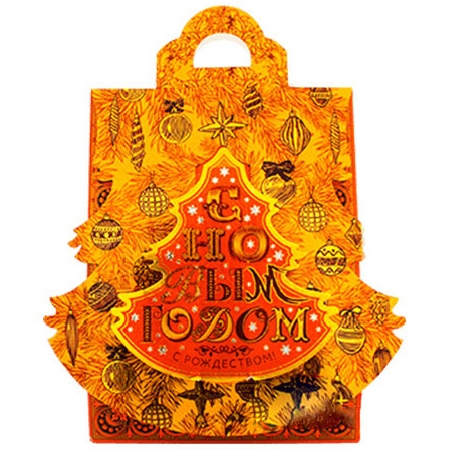 Новогодний подарок Елочка Золотая